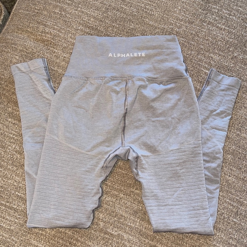 Grey alphalete leggings